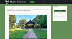 Desktop Screenshot of mtkeirascoutcamp.com.au